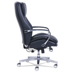 La-Z-Boy Commercial 2000 High-Back Executive Chair with Dynamic Lumbar Support, Supports up to 300 lbs., Black Seat/Back, Silver Base view 3