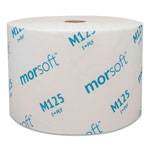 Morcon Paper Small Core Bath Tissue, Septic Safe, 1-Ply, White, 2500 Sheets/Roll, 24 Rolls/Carton orginal image