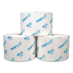 Morcon Paper Small Core Bath Tissue, Septic Safe, 1-Ply, White, 2500 Sheets/Roll, 24 Rolls/Carton view 1