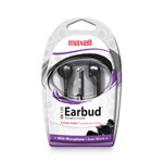 Maxell EB125 Earbud with MIC, Black view 2