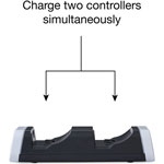 Mad Catz Dual Charging Stand - Gaming Controller - Charging Capability view 3