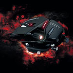 Mad Catz THE AUTHENTIC RAT 8+ GAMING MOU RE-ORDER # MR05DCAMBL00 view 2