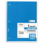 Mead Spiral Notebook, 1 Subject, Wide/Legal Rule, Assorted Color Covers, 10.5 x 7.5, 100 Sheets view 3