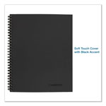 Cambridge Wirebound Guided Business Notebook, Action Planner, Dark Gray, 11 x 8.5, 80 Sheets view 3