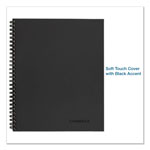 Cambridge Wirebound Guided Business Notebook, Meeting Notes, Dark Gra, 11 x 8.25, 80 Sheets view 1