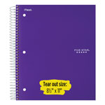 Mead Wirebound Notebook, 3 Subjects, College Rule, Assorted Color Covers, 11 x 8.5, 150 Sheets view 4