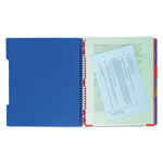 Mead Advance Wirebound Notebook, 3 Subjects, Medium/College Rule, Assorted Color Covers, 11 x 8.5, 150 Sheets view 5