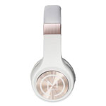 Morpheus 360® SERENITY Stereo Wireless Headphones with Microphone, White with Rose Gold Accents view 1