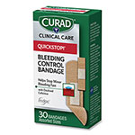 Curad QuickStop Flex Fabric Bandages, Assorted, 30/Box view 2