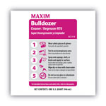 Maxim Bulldozer Cleaner/Degreaser RTU, Lemon Scent, 32 oz, 6/Carton view 3