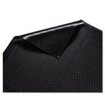 Millennium Mat Company Clean Step Outdoor Rubber Scraper Mat, Polypropylene, 36 x 60, Black view 1
