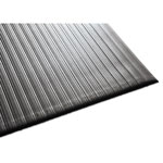 Millennium Mat Company Air Step Antifatigue Mat, Polypropylene, 36 x 60, Black orginal image