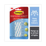 Command® Clear Hooks and Strips, Plastic, Decorating Clips, 20 Clips and 24 Strips/Pack view 5