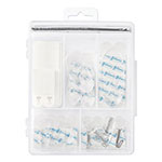 Command® Clear Hooks and Strips, Plastic, Asst, 16 Picture Strips/15 Hooks/22 Strips/PK view 3