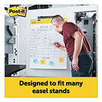 Post-it® Vertical-Orientation Self-Stick Easel Pads, Quadrille Rule (1 sq/in), 30 White 25 x 30 Sheets, 2/Carton view 2