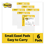Post-it® Vertical-Orientation Self-Stick Easel Pads, Unruled, 20 White 15 x 18 Sheets, 2/Pack view 2