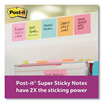 Post-it® Pads in Supernova Neon Collection Colors, 3