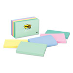 Post-it® Original Pads in Beachside Cafe Collection Colors, 3
