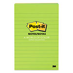 Post-it® Original Pads in Floral Fantasy Collection Colors, Note Ruled, 4