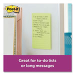 Post-it® Pads in Supernova Neon Collection Colors, Note Ruled, 4