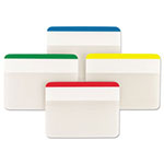 Post-it® Tabs, Lined, 1/5-Cut Tabs, Assorted Primary Colors, 2