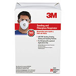 3M N95 Particle Respirator 8200 Mask, 20/Box view 1