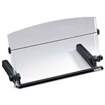 3M In-Line Freestanding Copyholder, 300 Sheet Capacity, Plastic, Black/Clear view 1