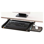 3M Under Desk Keyboard Drawer, 23w x 14d, Black view 1
