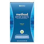 Method Products Dryer Sheets, Fresh Air, 80/Box, 6 Boxes/Carton view 2