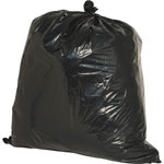 Nature Saver Recycled Black Trash Bags, 33 Gallon, Box of 100 view 1