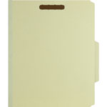 Nature Saver Classification Folder, Letter, Recycled, 2-Div, 10/BX, GYGN view 2