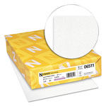 Neenah Paper CLASSIC Laid Stationery, 93 Bright, 24 lb, 8.5 x 11, Avon White, 500/Ream view 1