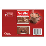 Nestle Hot Cocoa Mix, Rich Chocolate, 0.71 oz Packets, 50/Box, 6 Box/Carton view 4