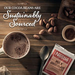 Nestle Milk Chocolate Single-Serve Hot Chocolate Packets, Cocoa, Chocolate, 0.71 oz, 60/Box view 3