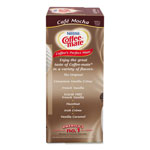 Coffee-Mate® Liquid Coffee Creamer, Cafe Mocha, 0.38 oz Mini Cups, 50/Box, 4 Boxes/Carton, 200 Total/Carton view 3