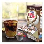 Coffee-Mate® Liquid Coffee Creamer, Cafe Mocha, 0.38 oz Mini Cups, 50/Box, 4 Boxes/Carton, 200 Total/Carton view 4