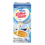 Coffee-Mate® Liquid Coffee Creamer, French Vanilla, 0.38 oz Mini Cups, 50/Box, 4 Boxes/Carton, 200 Total/Carton view 3
