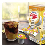 Coffee-Mate® Liquid Coffee Creamer, Hazelnut, 0.38 oz Mini Cups, 50/Box, 4 Boxes/Carton, 200 Total/Carton view 1