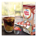 Coffee-Mate® Liquid Coffee Creamer, Cinnamon Vanilla, 0.38 oz Mini Cups, 50/Box view 2