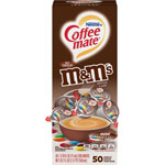Nestle Coffee mate M&M's Liquid Creamer Singles - Classic Milk Chocolate Flavor - 0.38 fl oz (11 mL) - 50/Carton orginal image