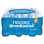 Niagara Purified Drinking Water, 16.9 oz Bottle, 24/Pack, 2016/Pallet view 1