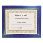 Nudell Plastics Leatherette Document Frame, 8-1/2 x 11, Blue, Pack of Two orginal image