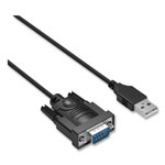NXT Technologies™ USB to Serial Adapter, 1 ft, Black view 1