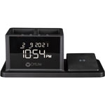 OttLite Wireless Charging Organizer Clock - 10.4