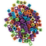 Pacon Alphabet Beads, Skill Learning: Alphabet, Assorted view 2