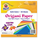 Pacon Origami Paper, 30lb, 9 x 9, Assorted Bright Colors, 40/Pack view 1