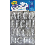 Pacon Crayola Sparkling Gems Sticker Letters - Self-adhesive - 1.25