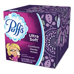 Puffs Ultra Soft Facial Tissue, White, 1 Cube, 56 Sheets view 4