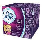 Puffs Ultra Soft Facial Tissue, White, 24 Cubes, 56 Sheets Per Cube, 1344 Sheets Total view 4