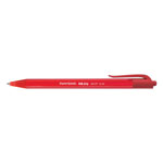 Papermate® InkJoy 100 RT Retractable Ballpoint Pen, Medium 1mm, Red Ink/Barrel, Dozen view 3